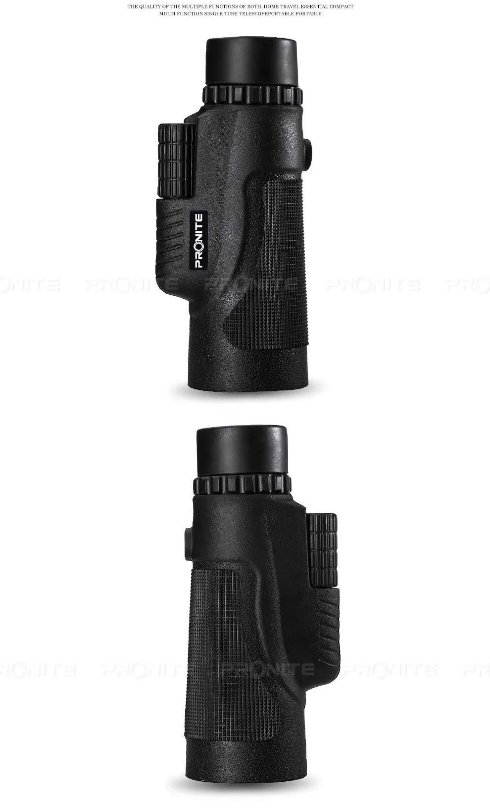 Монокуляр Zoom 12x50 BAK4 призма телескоп HD мини ночного видения Монокуляр охотничьи прицелы Turizm Spyglass с держателем телефона/штативом