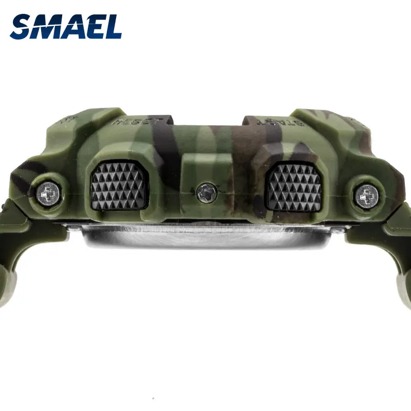 SMAEL военные цифровые часы 8013 Новые Bluetooth светодиодные мужские 50 м