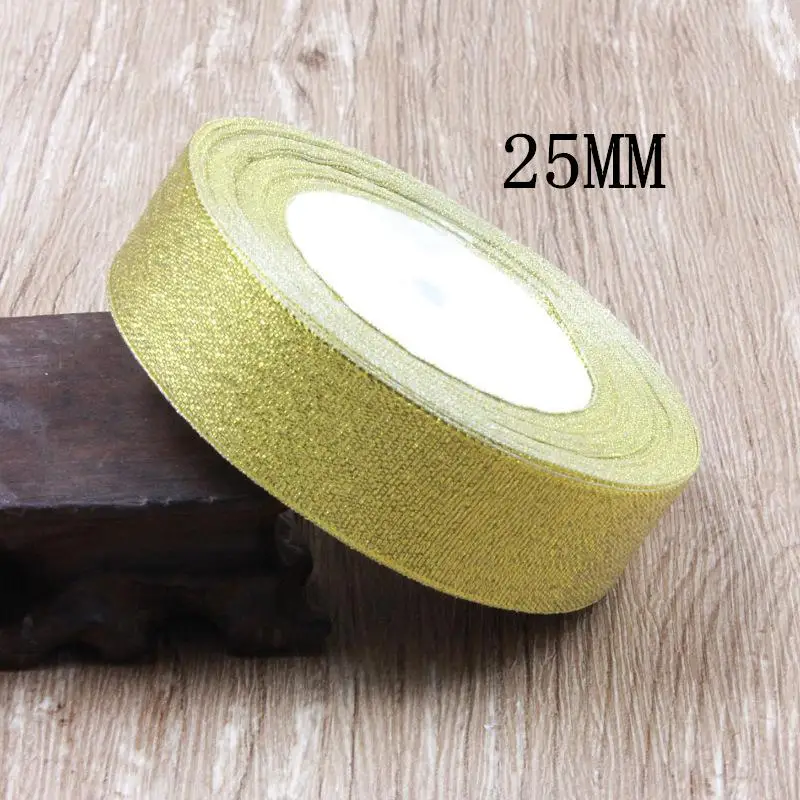 Шелковая атласная лента длиной 25 ярдов для вечерние НКИ дома свадьбы украшения