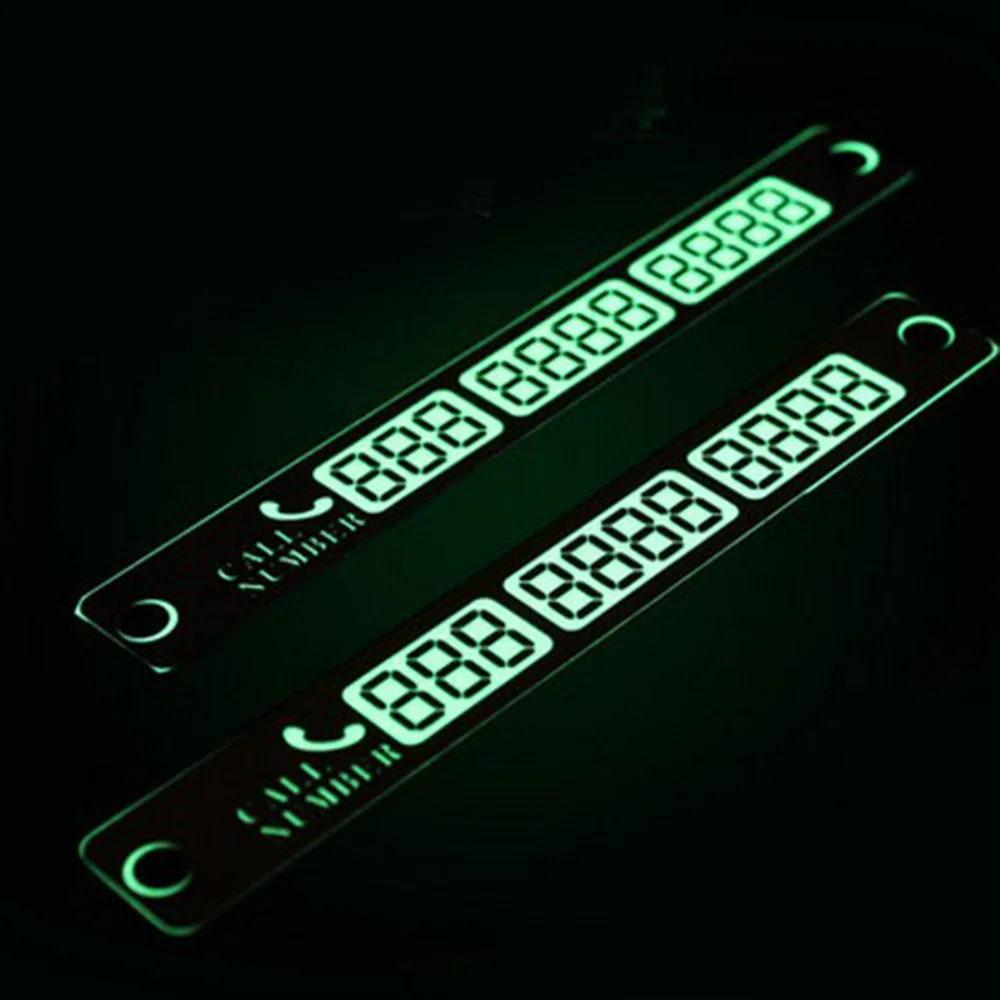 Светящаяся Временная парковочная карта с компасом для Jeep Commander Grand Cherokee Liberty Patriot