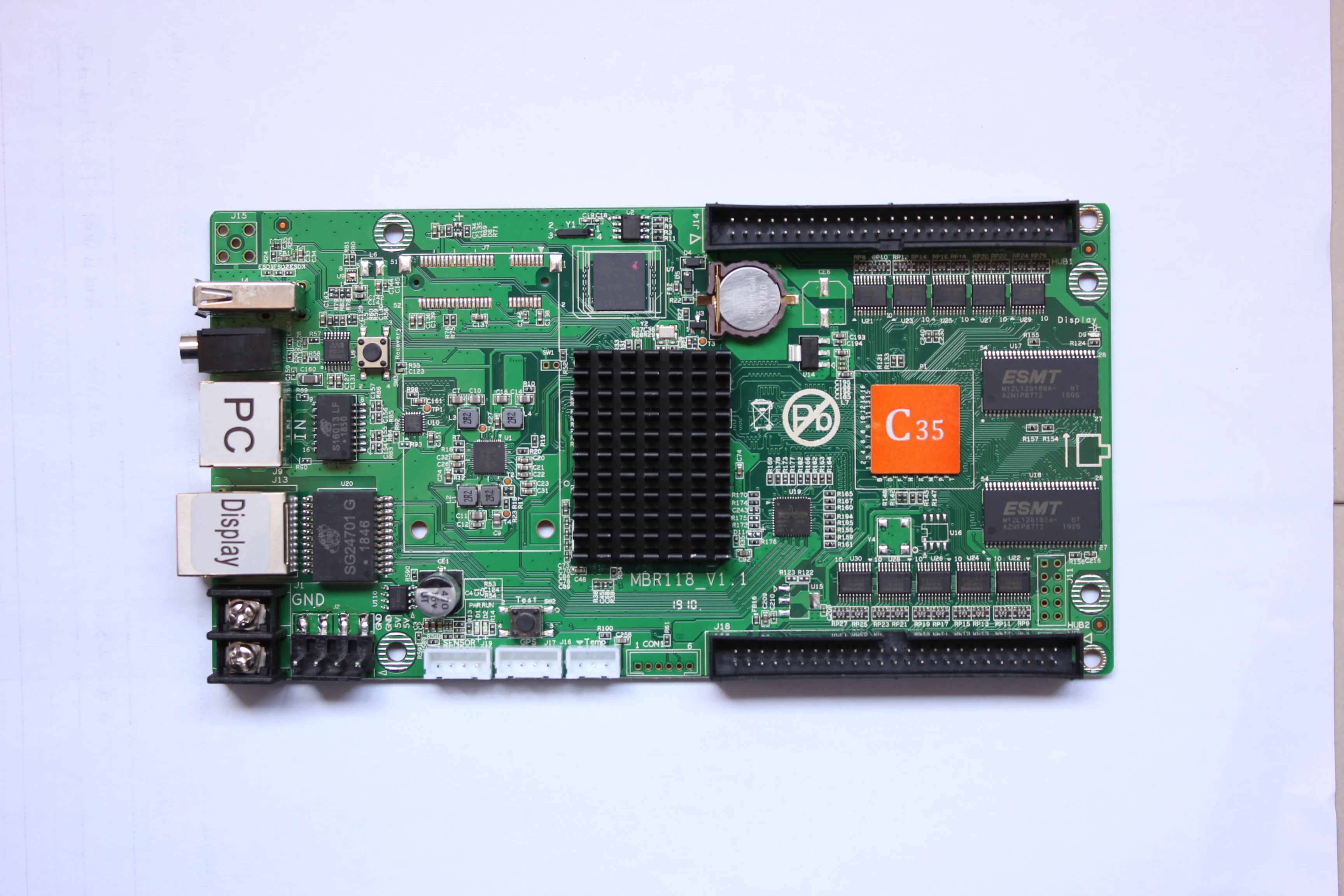Huidu HD C35 Замена C30 USB асинхронная поддержка 640*480 пикселей наружный и внутренний