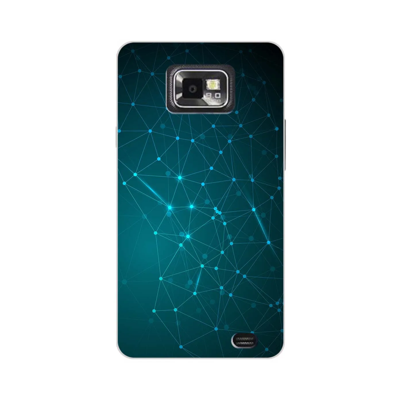 A75 Мягкий силиконовый чехол для телефона samsung Galaxy S2 i9100 S2plus i9105 чехол Чехол с принтом розы чехол для задней панели телефона - Цвет: A75