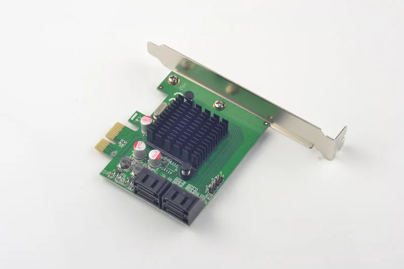 PCIe к 4 портовой внутренней SATA3.0 6Gb Карты Контроллера 88SE9215 чипсет для Marvell|pcie to pcie|card