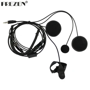 Наушники-вкладыши с микрофоном для мотоциклетного шлема, 3,5 мм