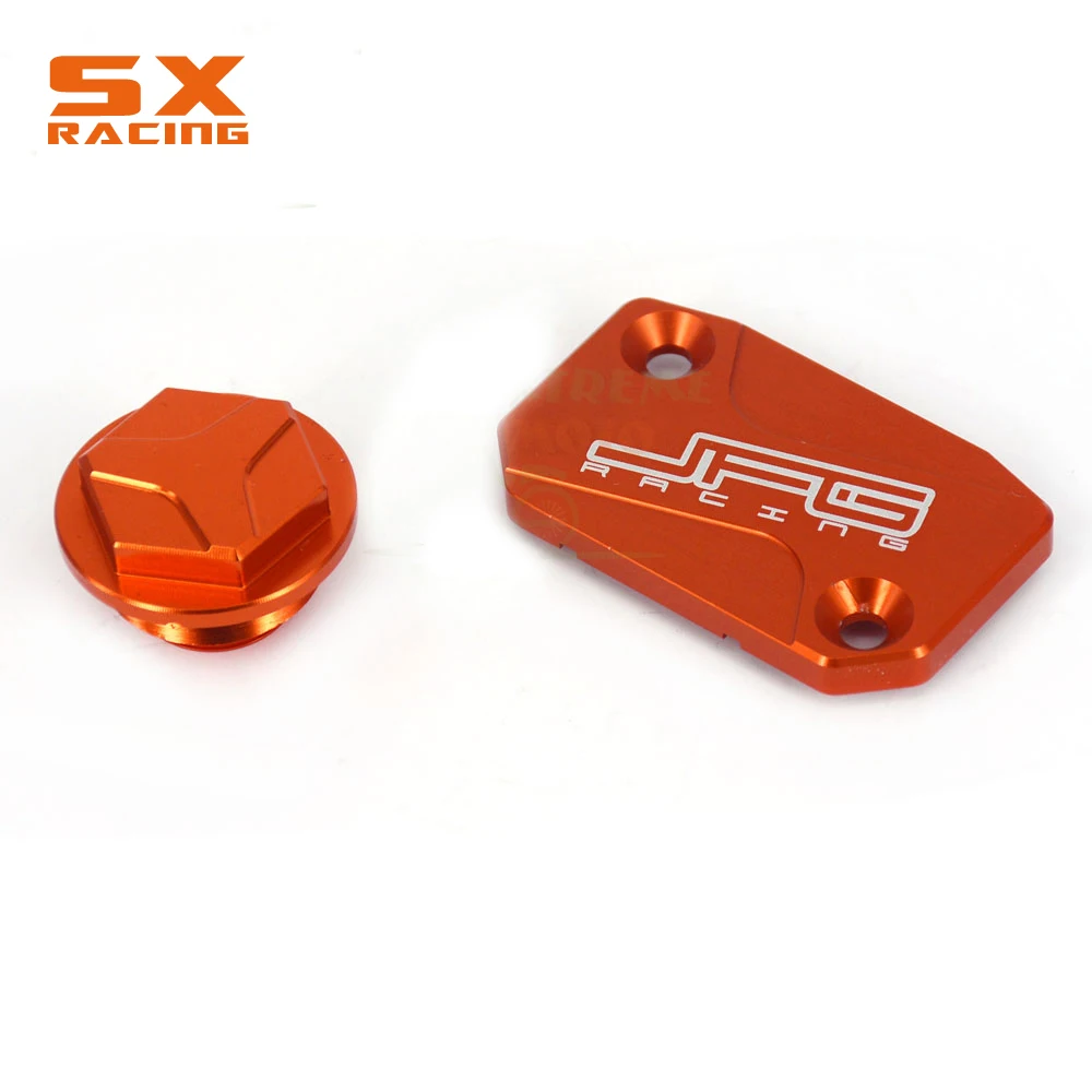 

Motorcycle Front Rear Brake Reservoir Cap Cover For KTM SX XC XCW SXF XCF EXC EXCF EXCR 125 150 200 250 300 350 400 450 500 530