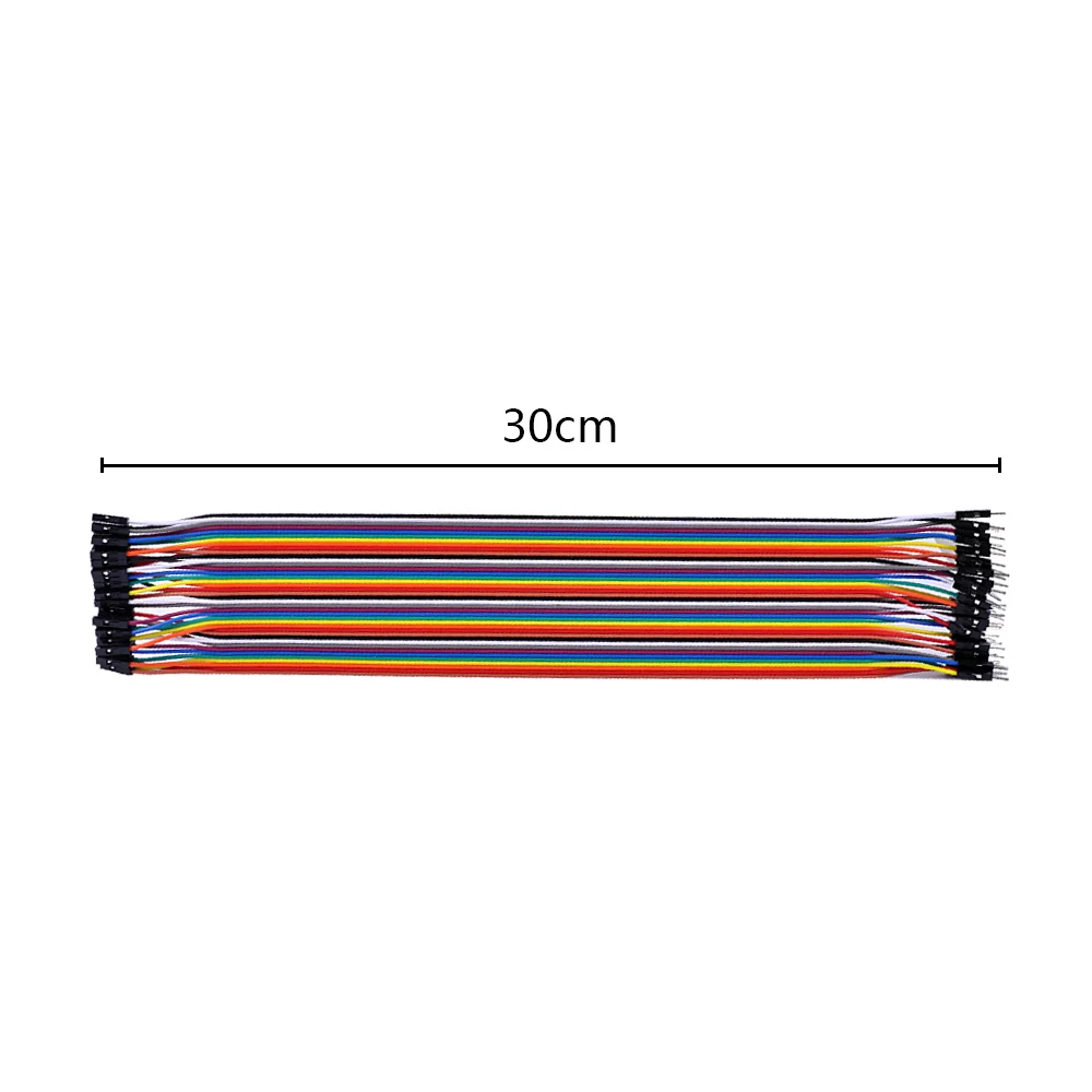 10 шт. 30cm40pin DuPont кабельной линии перемычки провода от женщин до мужчин