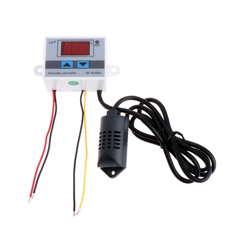 12V 220V цифровой регулятор влажности переключатель гигростат датчик