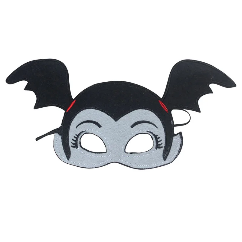 Disfraz Vampirina/костюм для девочек, платье для Хэллоуина, Детская повязка на голову с маской, Эксклюзивное платье для детей, Elza vetement enfant fille, Маскировка
