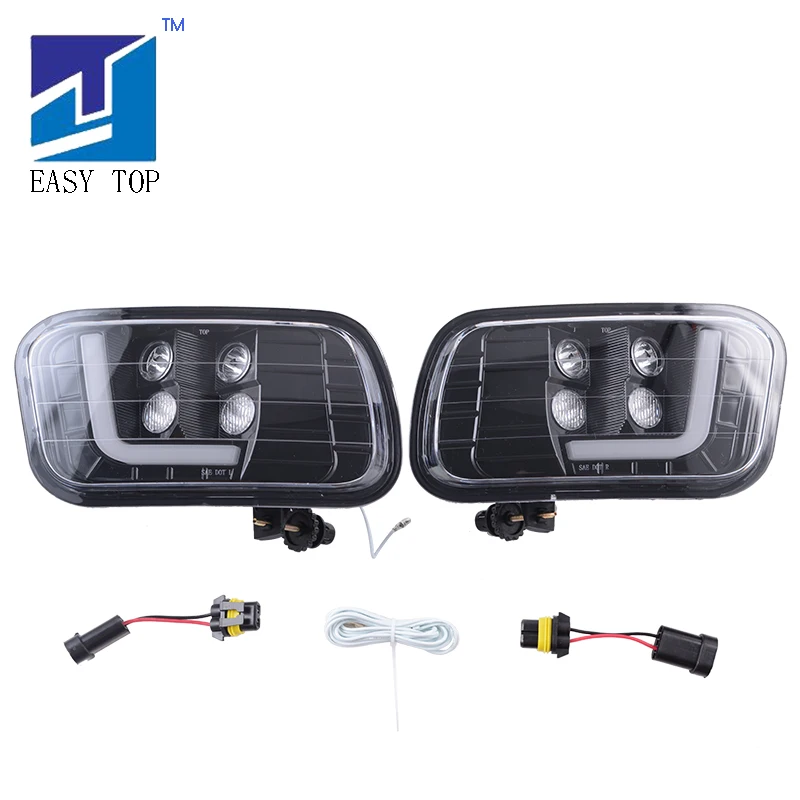

2PCS Fog Lamp LED Smoke Fog Light For 09-12 Dodge Ram 1500/2500/ 3500