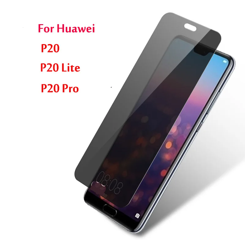 Антишпионское Закаленное стекло пленка для экрана Huawei P20 Lite Pro