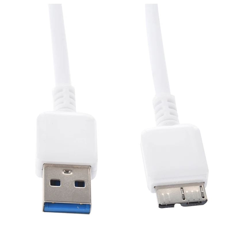 Белый Суперскоростной USB 3 0 тип A штекер для Micro B Мужской Кабель адаптер 