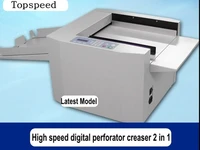 professional digital paper creaser and perforator art paper creasing and perforating machine book spine making