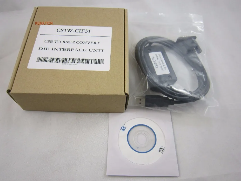 Совместимый CS1W CIF31 USB Интерфейс адаптер programg кабель для OMR PLC RS232 конвертации 1 5