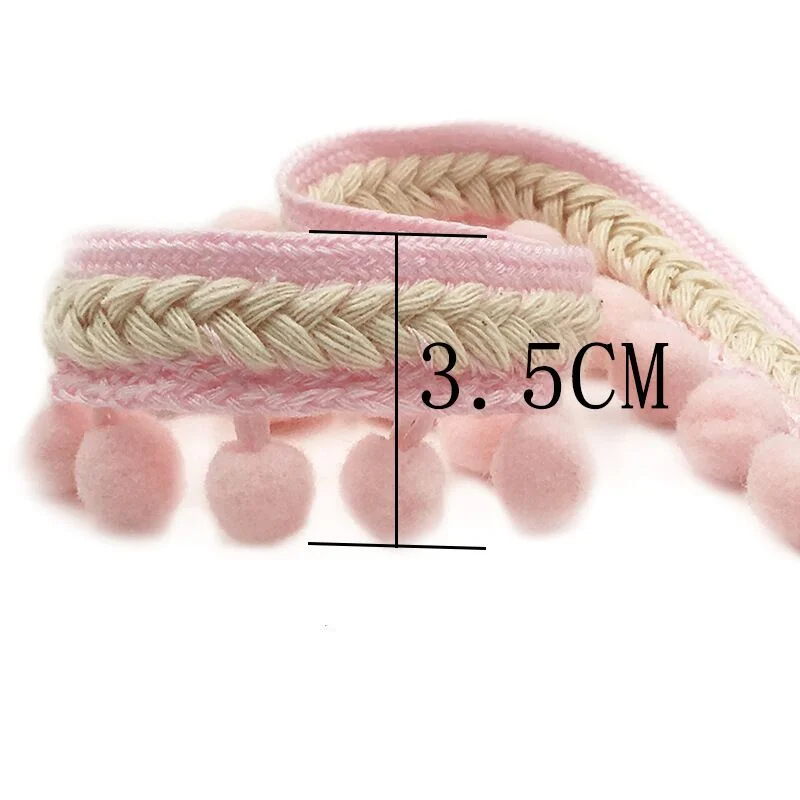 Отделка с помпоном кружево искусственное украшение для свадьбы своими руками