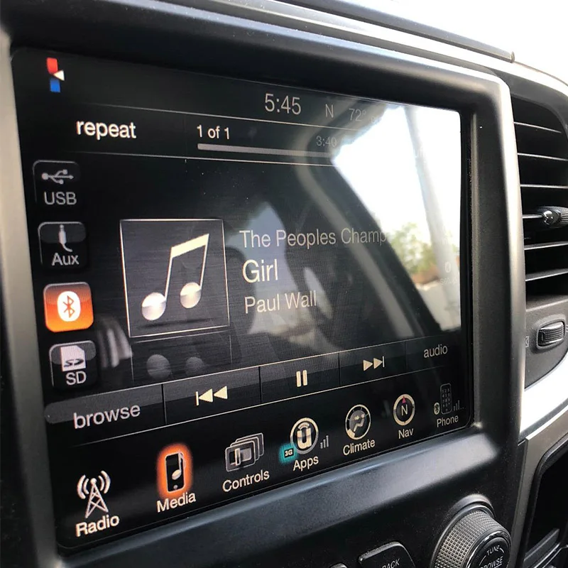Автомобильный GPS дисплей для Dodge RAM 1500 2500 3500 Uconnect 8 4 дюйма 168*124 мм сенсорный экран с