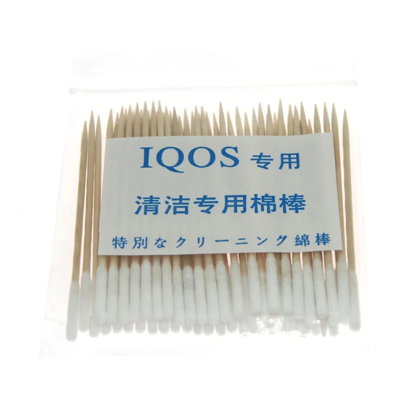 10 упаковок чистящие сухие ватные палочки тампон для IQOS 2 4 Plus аксессуары