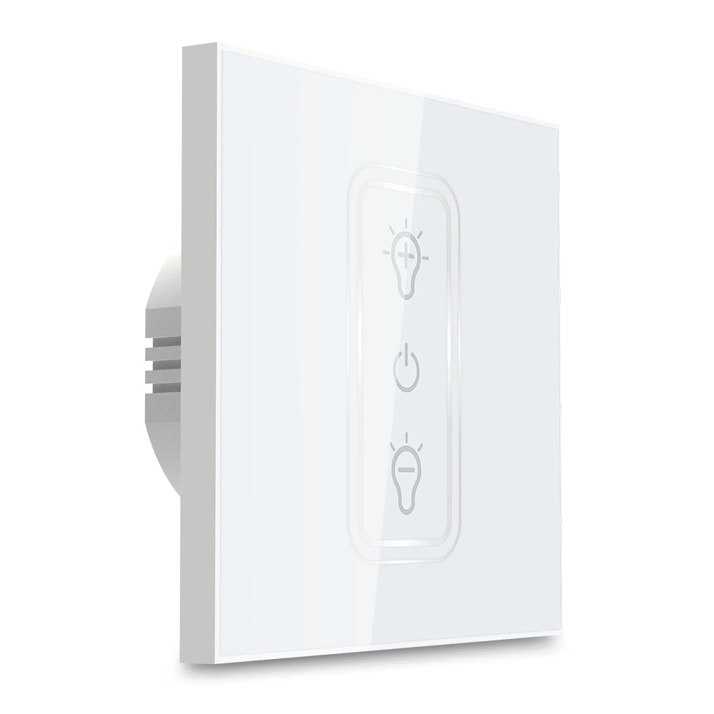 NEO Coolcam NAS SC03WU умный WiFi выключатель света 3 Gang дизайн закаленное стекло панель