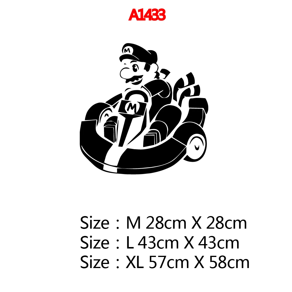 Новый домашний декор Mario наклейки на стену съемное панно из винила обои для