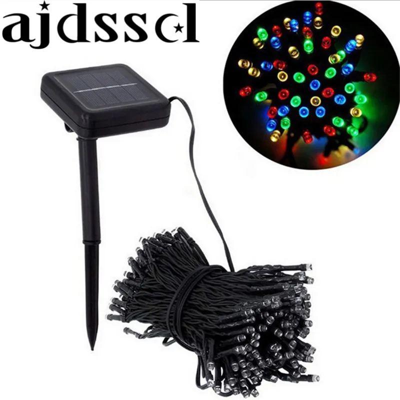 Светодиодный светильник на солнечной батарее Рождественский праздничный сад