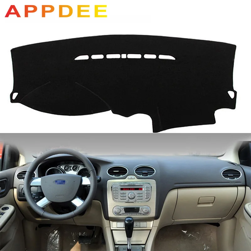 Коврик для приборной панели APPDEECar нескользящий коврик Ford Focus 2 MK2 2005 2006 2007 2008 2009 2010