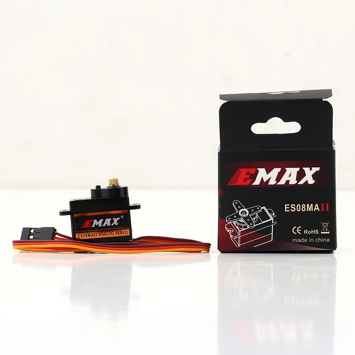 EMAX ES08A II /ES08MA 8 6g /12g пластиковая/металлическая Шестерня Micro Servo для