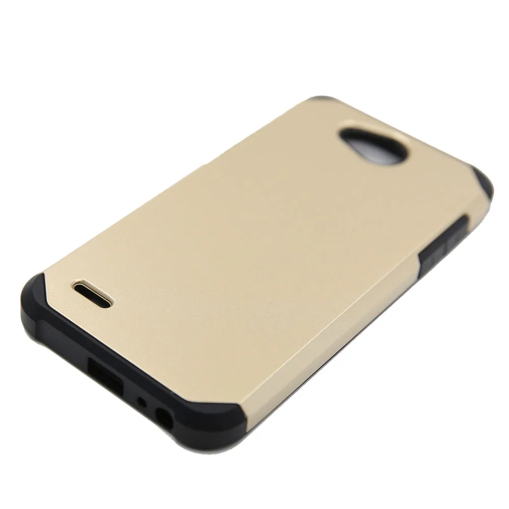 Двойной тонкий жесткий прочный чехол из ТПУ и ПК ударопрочный для LG Xpower 2/LV7/K10 Power/X