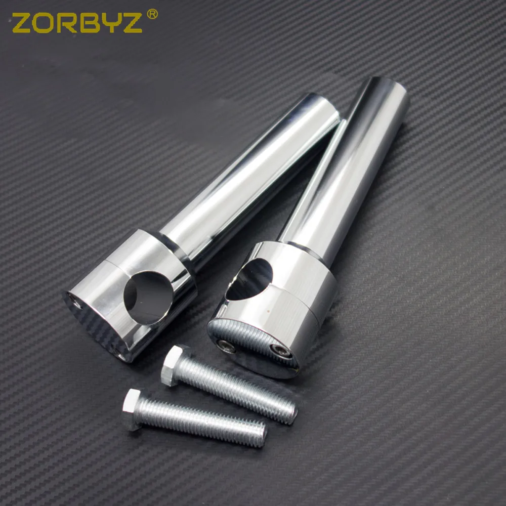 Руль ZORBYZ Chrome 1 &quot25 мм для Harley Suzuki Honda Yamaha Ducati|Руль велосипеда| |