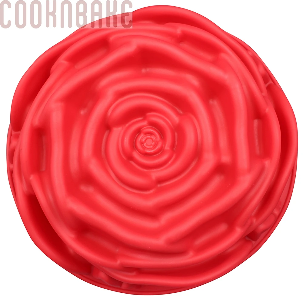COOKNBAKE DIY Madeleine Роза силиконовые Форма для выпечки инструмент для выпечки Форма для хлеба форма для печенья CDSM-164