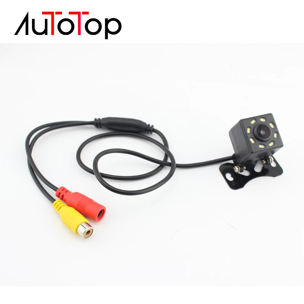 Камера заднего вида AUTOTOP 8 светодиодный ночное видение 120 градусов | Автомобили и
