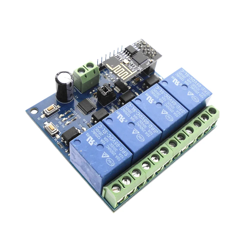 ESP8266 5V WiFi релейный модуль со стандартным Интернетом для умного дома мобильного