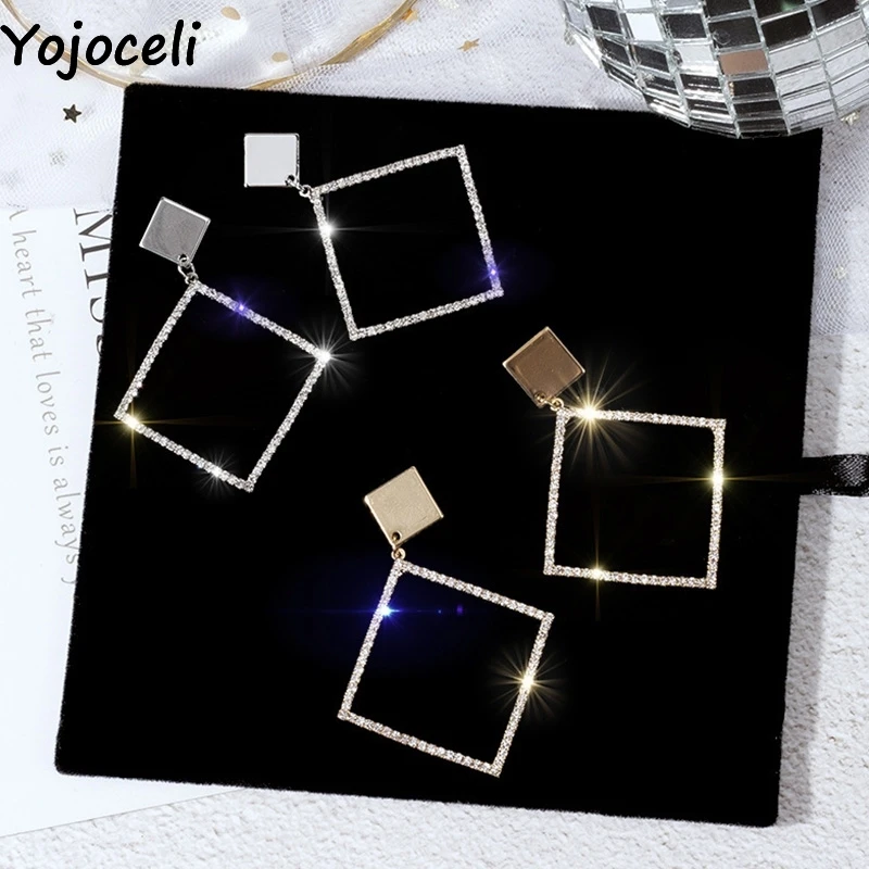 Серьги Yojoceli Bling star Стразы женские ювелирные изделия серьги пляжные вечерние