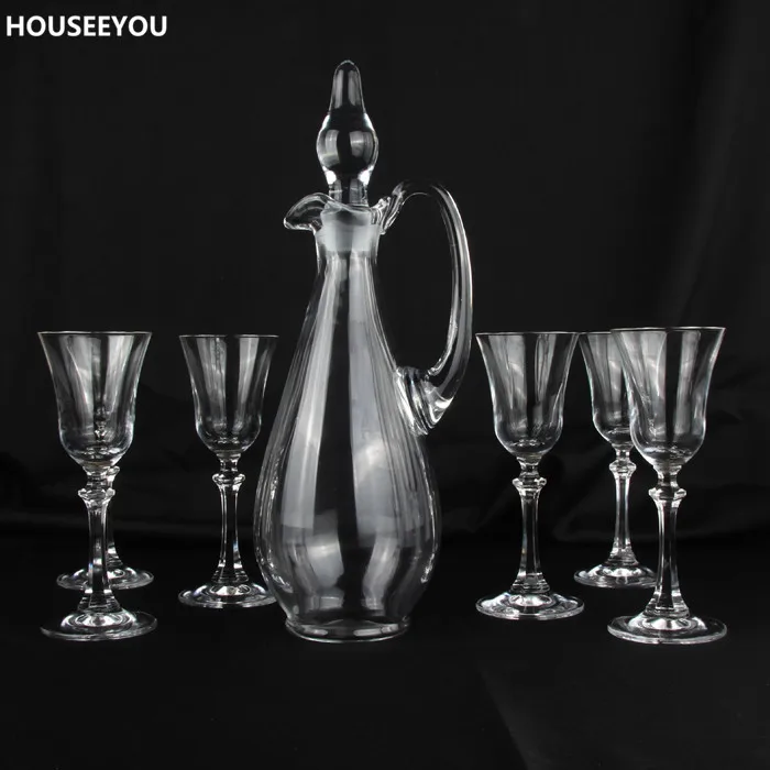 Хрустальная винная кружка наборы для бара хрустальный бокал шампанского Набор