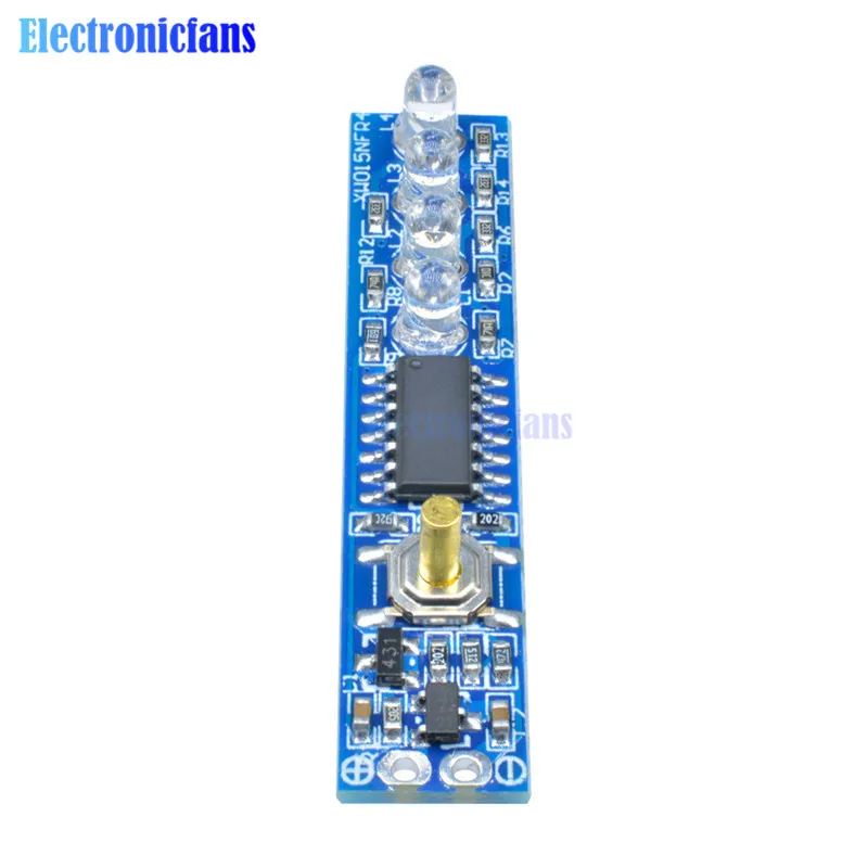 Индикатор емкости литиевой батареи 1S/2S/3S/4S светодиодный дисплей индикатор уровня