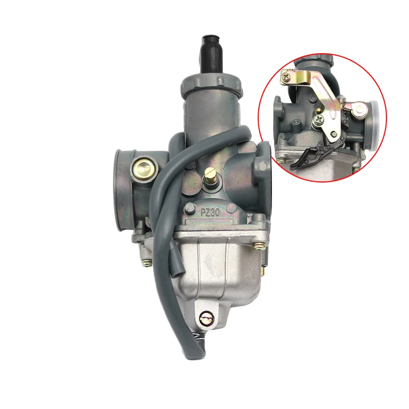 Карбюратор Alconstar Keihin для мотоцикла PZ30 КАРБЮРАТОР 30 мм 200cc CG200 каратинга
