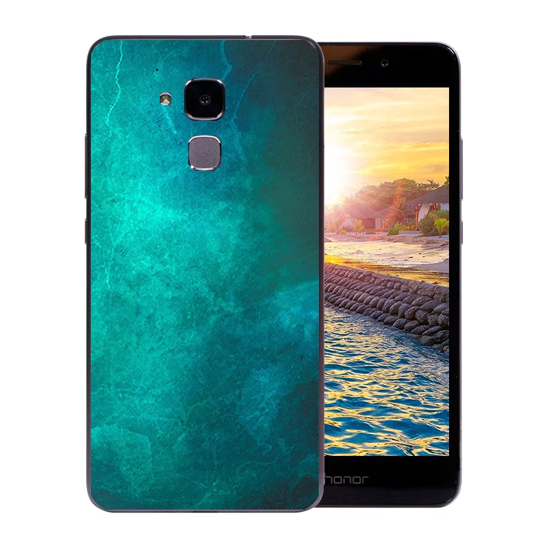 5 2-дюймовый чехол для телефона Huawei Honor 5C гелевый прозрачный мягкий силиконовый 7