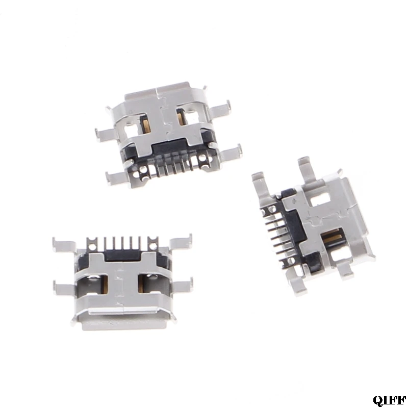 10 шт. Micro USB Type B гнездовой разъем 5Pin 0 72 мм для зарядки телефона планшета