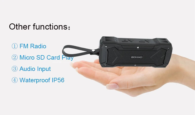 SOMHO S335 Bluetooth водонепроницаемый динамик мини динамик порт Тиль Bluetooth