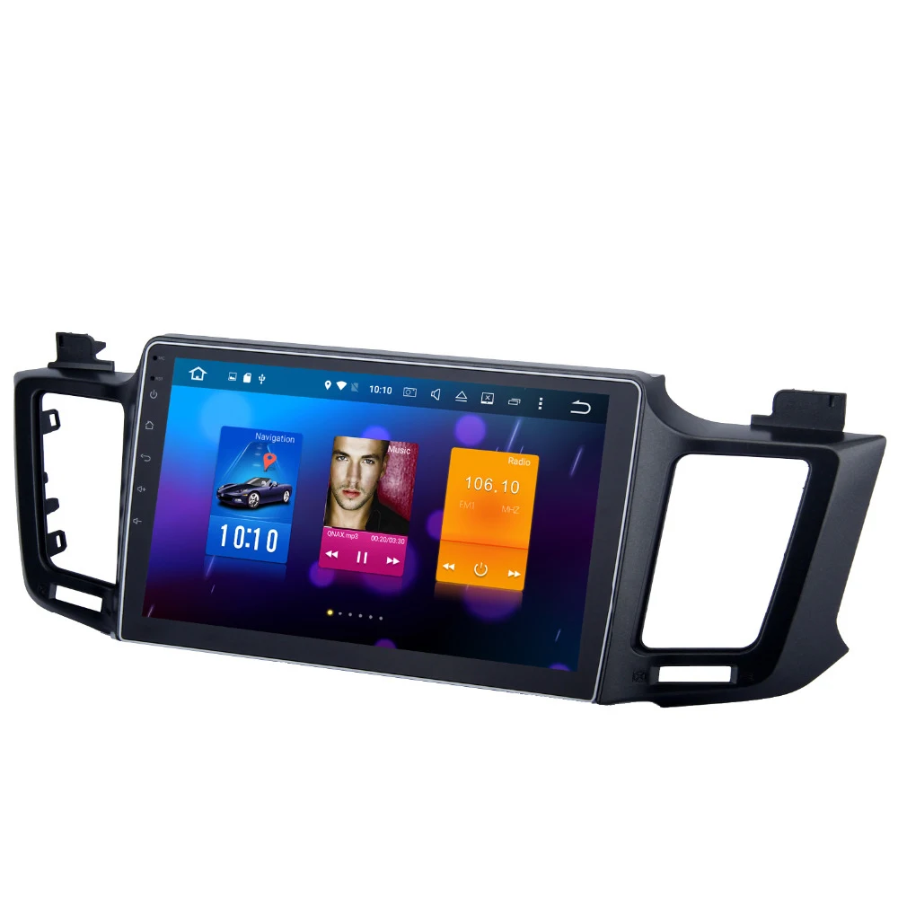 10 2 &quotAndroid 6.0.1 автомобиль gps для Toyota RAV4 2014-2016 с Octa core Гб оперативной памяти dvd