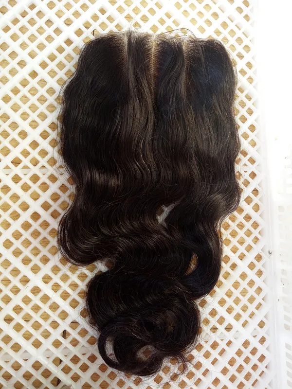 Цена завода Кружева Топ Закрытия 4*4 Тела Реми Волосы Волнистые Lace Closure 30 60 Г 1b Цвет