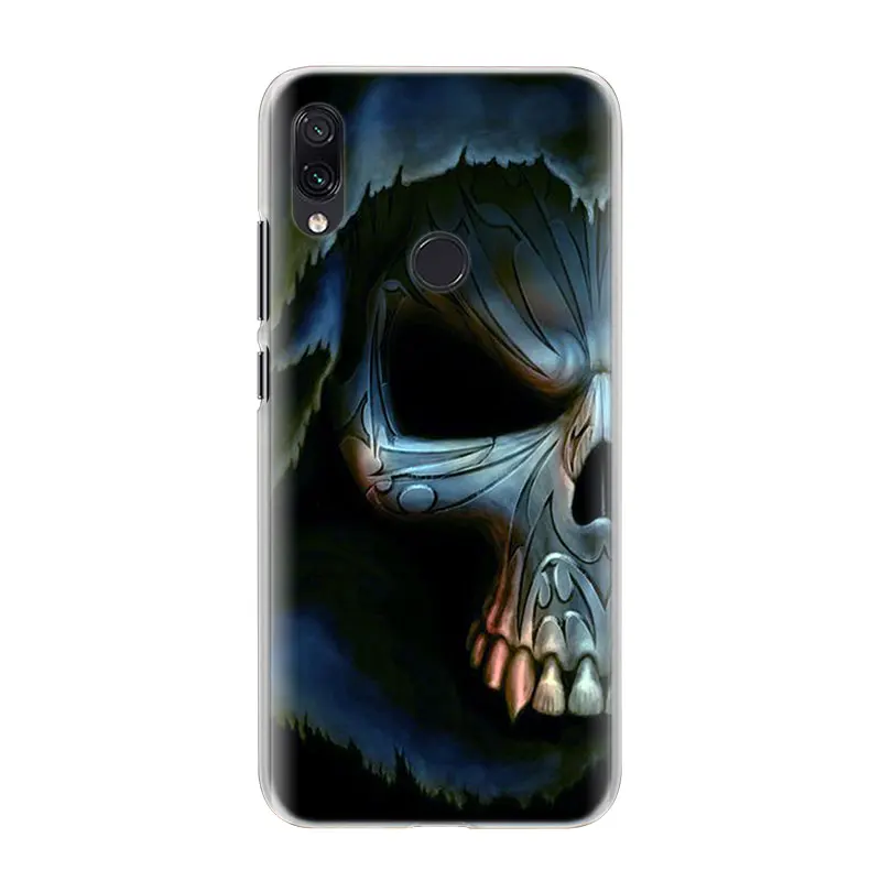 Мрачный Жнец Череп чехол для телефона для Xiaomi mi 9 Honor 8 Lite A1 A2 Lite Red mi 5 5A 6A Примечание 6 7 S2 жесткий поликарбонатный чехол для телефона чехол