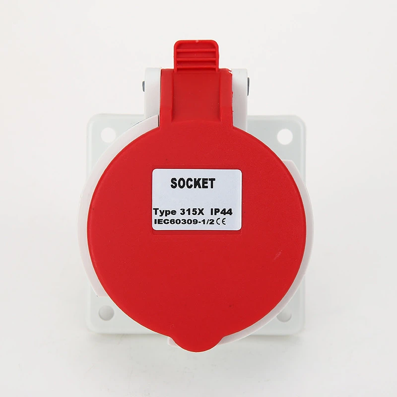 32A-5Pin Socket IP44 32A IP44 3P+ E+ N Водонепроницаемый Электрический промышленный Соединительный Штепсель разъем 5P мужской/женский стыковочный авиационный промышленная вилка - Цвет: 32A-5Pin Socket IP44