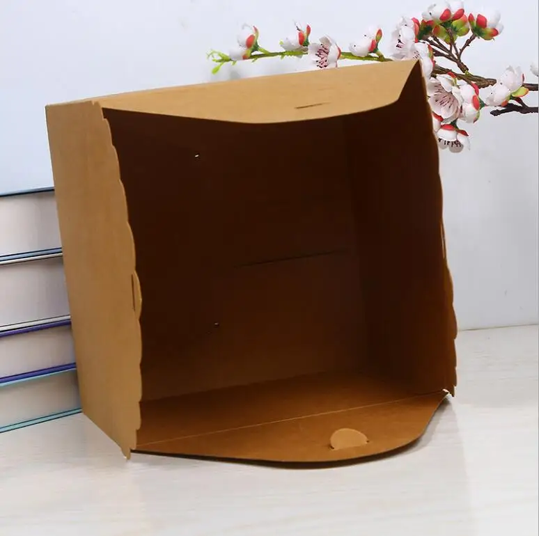 22*22*14 5 см 12 шт./лот большой размер бумажная коробка DIY свадебные конфеты