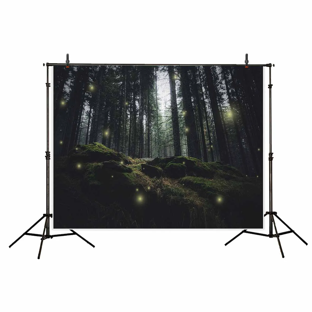 Фотофон Allenjoy лесные светлячки мечта сказка дети Фон для фотосъемки Виниловый фон
