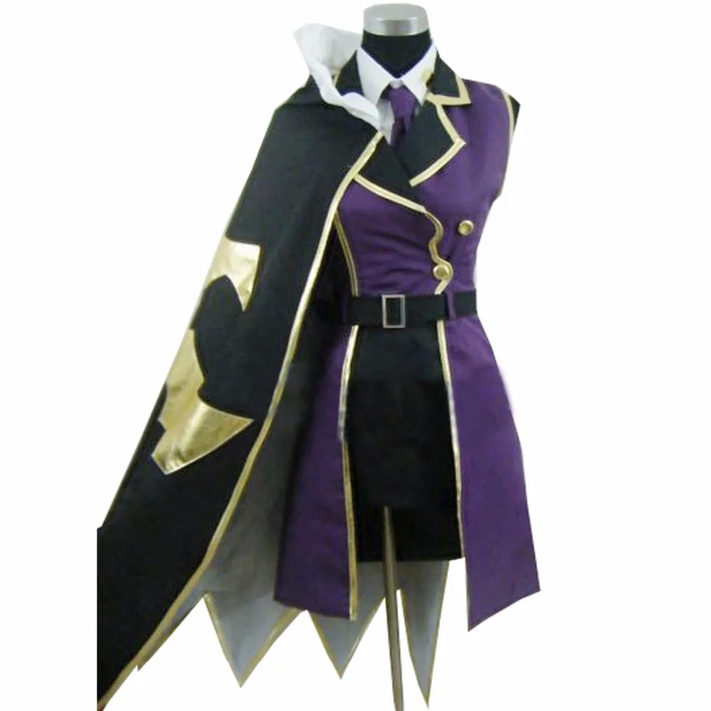 2018 Косплей код Geass Villetta Nu Военная униформа косплей костюм Взрослый женский брикет