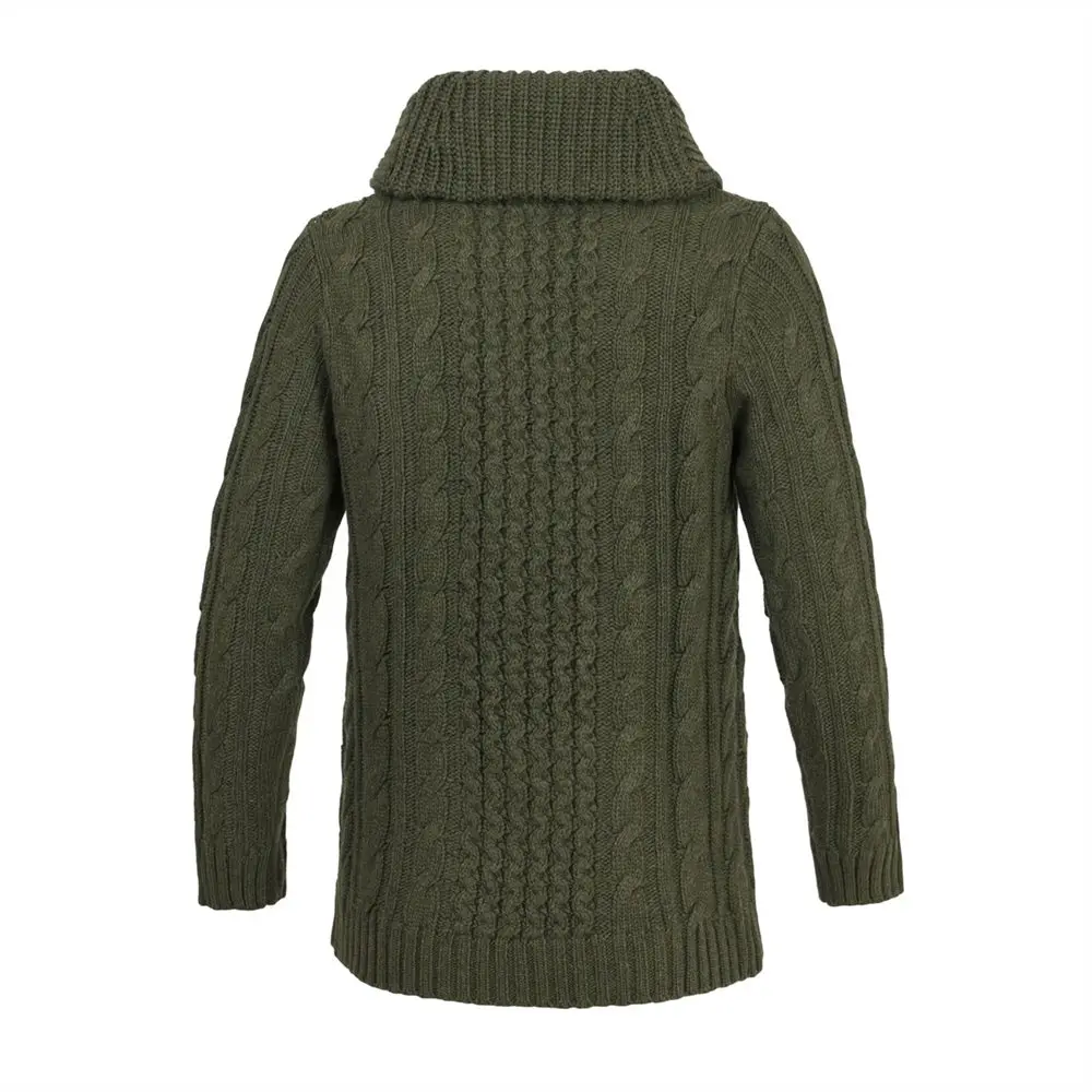 BOTVELA свитер пальто мужские Slim Fit Осень-зима ретро шерстяной твид трикотажные