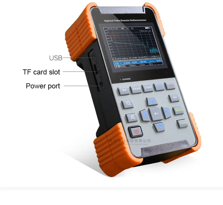 Портативный оптический рефлектометр OTDR SD20100 100 км 32/30dB VFL 1310 нм/1550