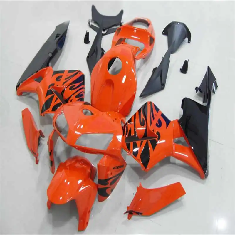 

100% orange&black Fairings set+gifts injection mold Motorcycle Fairing KIT for CBR600RR F5 05 06 CBR 600RR 2005 2006 CB600 od5
