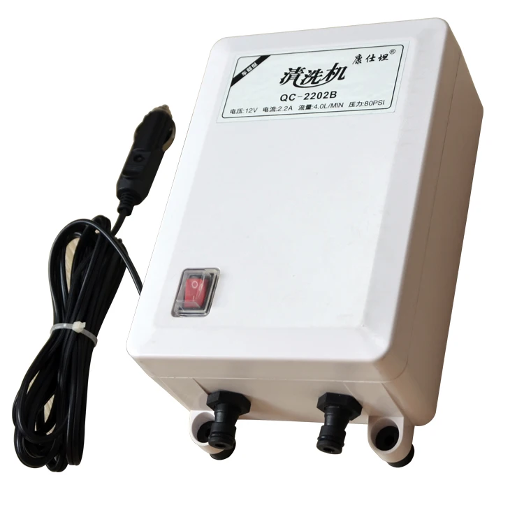 Самовсасывающая Чистящая машина высокого давления 80PSI DC 12V Автомобильная Бытовая