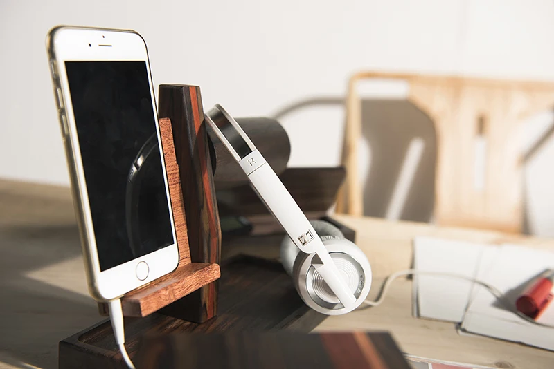 Ручной работы деревянный мобильный телефон держатель многофункциональный