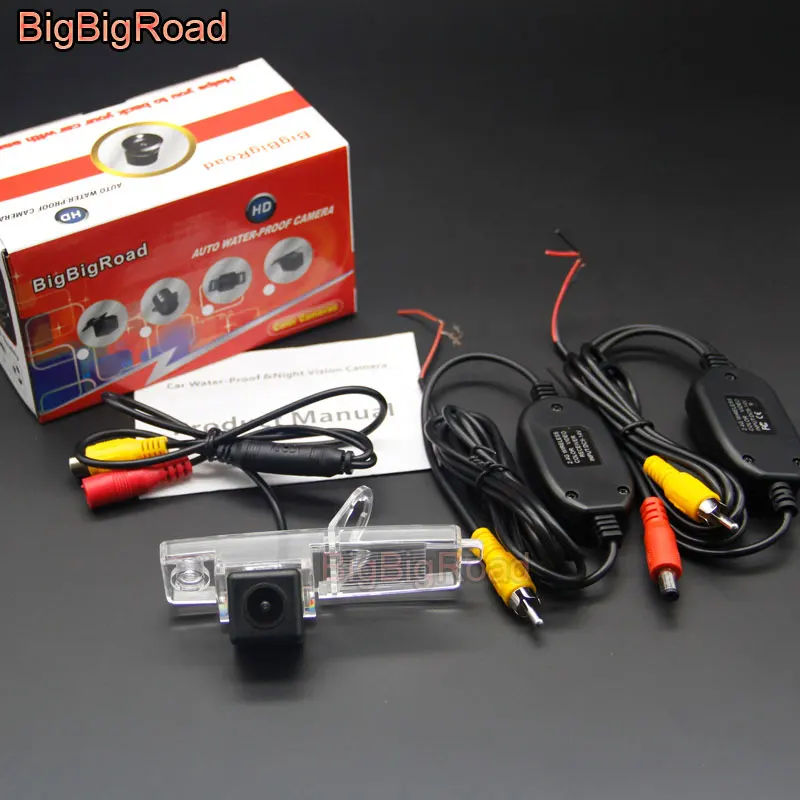 Series 3 Wireless BigBigRoad Автомобильная камера заднего вида для Toyota Highlander Kluger RAV4 RAV-4 2009 2010 2011 2012 2013 CCD парковочная резервная камера - Название цвета: Series 3 Wireless